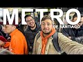 ASÍ ES EL METRO MÁS MODERNO de AMÉRICA 🇨🇱 | Chile (ft. @AlirioReal)