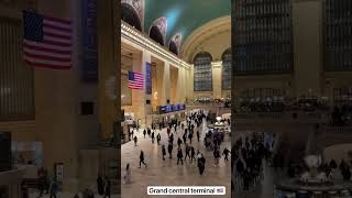 Travelling from Huge Building Grand Central Terminal #station #unitedstates