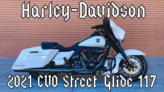 2021 Harley-Davidson FLHXSE CVO Street Glide 117 in Great White Pearl | Bike of the Week
