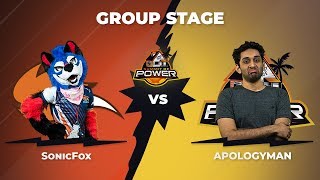 SonicFox vs ApologyMan - Group Stage: Pool A - Summit of Power