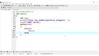 C Program to Calculate the GCD of Two Integers || Coding Guide for Beginners|| #programming