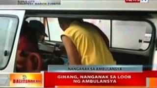 BT: Ginang, nanganak sa loob ng ambulansya (Iloilo City)