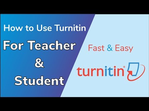 How To Check Plagiarism in Turnitin