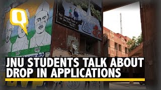 JNU Students Get Talking About the Drop in Admission Applicants