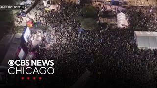 Protesters in Israel call for the release of remaining hostages in Gaza