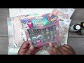 hobby lobby haul glitter inspiration clean shabby paper