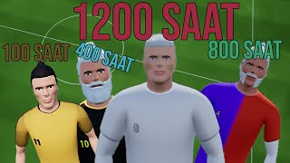 100 Saat vs 400 Saat vs 800 Saat vs 1200 Saat! Pro Soccer Online