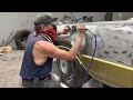 BILLY GOES BALLISTIC ON BONDO Easy DIY Rough In Bondo With Astro 888s Air File How To Fix Car Fender