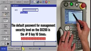 DX200 How to check second home position code 0380
