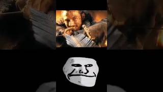 Troll face 💯- Hobbit |watch for end #viral #shorts #respect #movie #youtubeshorts #memes #trollmemes