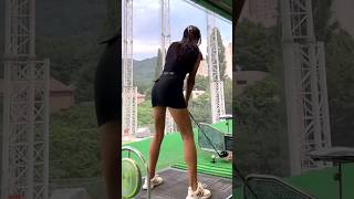 장신에서 나오는 Powerful swing!!💥 KLPGA 문가빈 프로 #문가빈프로