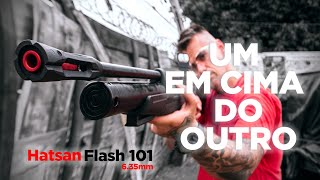 HATSAN Flash 101 AGRUPAMENTO INCRÍVEL 🎯 Calibre 6.35mm (.25)