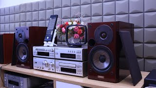 😍 Hàng sưu tầm Onkyo 909X loa 102EXG tuyệt đẹp. Chất âm rất hay và chi tiết