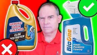 Drain Cleaner vs Drain Treatment: What's the difference? (BioOne Product Review)