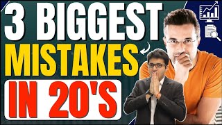 3 Biggest investing mistakes in 20's 😭 #shorts #iafkshorts