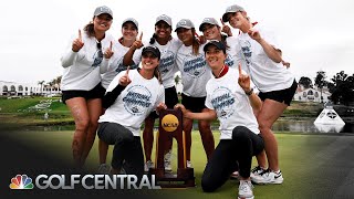 Inside how Stanford won third national title with victory over UCLA | Golf Central | Golf Channel