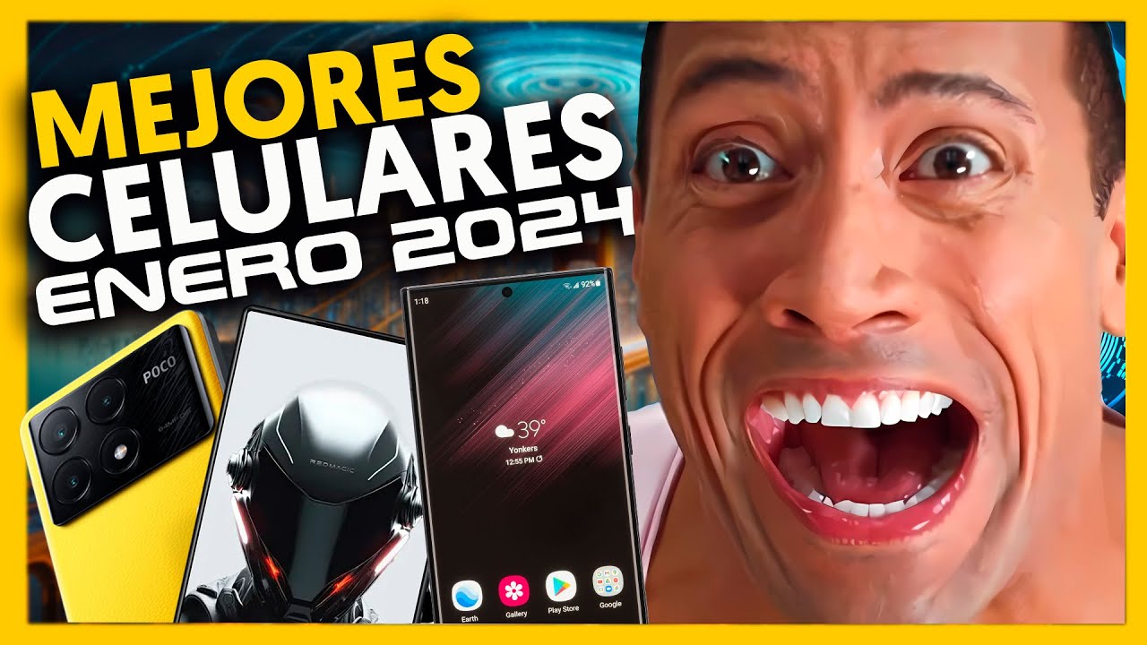 3 MEJORES CELULARES ( ENERO 2024) ¡GAMAS ALTA, MEDIA Y BAJA! - YouTube