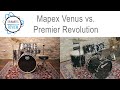 What's YOUR Choice? Mapex Venus Vs Premier Revolution // Drummer's Review Short