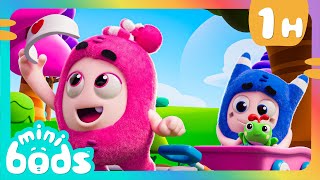 Baby Frog Rescue | Minibods | Mini Oddbods | Baby Oddbods | Funny Cartoons For Kids