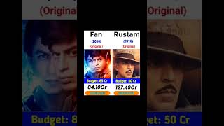 Fan vs Rustam movie comprises and Box office collections life time collections #fanmovie #movie