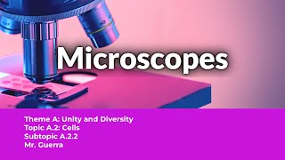 A.2.2 Microscopes - IB Biology NEW SYLLABUS - Cell Structure