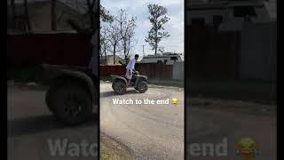 When you think you got it #funnyvideo #houston #karma #atv #wildlife #dashcam #funny