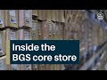 Inside the British Geological Survey's Core Store