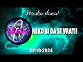 📩 NEKO BI DA SE VRATI!📩PORUKA DANA ZA 07.10.2024.🌟 Tarot citanje 🔮  @Intuitivna8