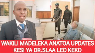 WAKILI MADELEKA ATOA UPDATES KESI YA DR.SLAA LEO KEKO, ATAJA DHAMANA NA KUBABIKIZIWA KESI,TUNDU LISU