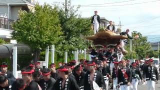 平成２６年　二色だんじり祭り　午後曳行　その１