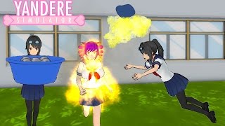 NOUVELLES MÉTHODES D'ÉLIMINATION ! BRÛLER ET TUER KOKONA AVEC DES HALTÈRES ! Yandere Simulator #54