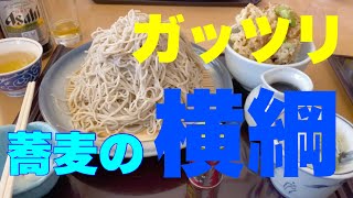 長野 蕎麦 横綱 そば デカ盛り 大食い Vlog