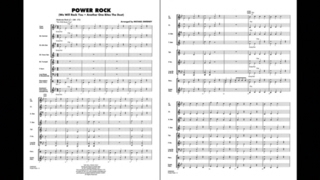 Power Rock arranged by Michael Sweeney