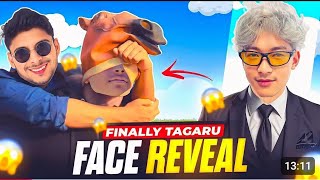 SURPRISE FACE REVEAL😱🤯 TAGARU FACE REVEAL😱FINALLY@NonstopGaming_