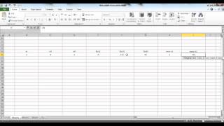 Excel Nonlinear Equations Bisection Method