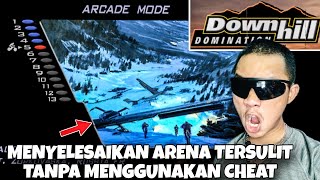 Menyelesaikan Arena ke 5 salah satu arena tersulit tanpa menggunakan cheat game downhill PS2