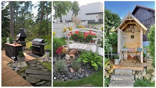 Beautiful ideas for your garden and backyard! 200 examples to make your yard cozy!