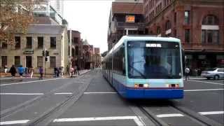 Sydney light rail (tramway) - Tram - Straßenbahn - Variobahn - Urbos