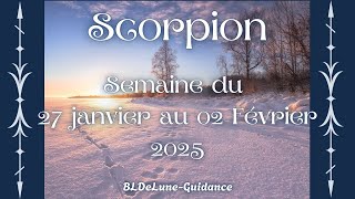 Scorpion ♏ 27 Janvier au 02 Février 2025  🌟 Faites le bilan et prenez un nouveau départ plus solide