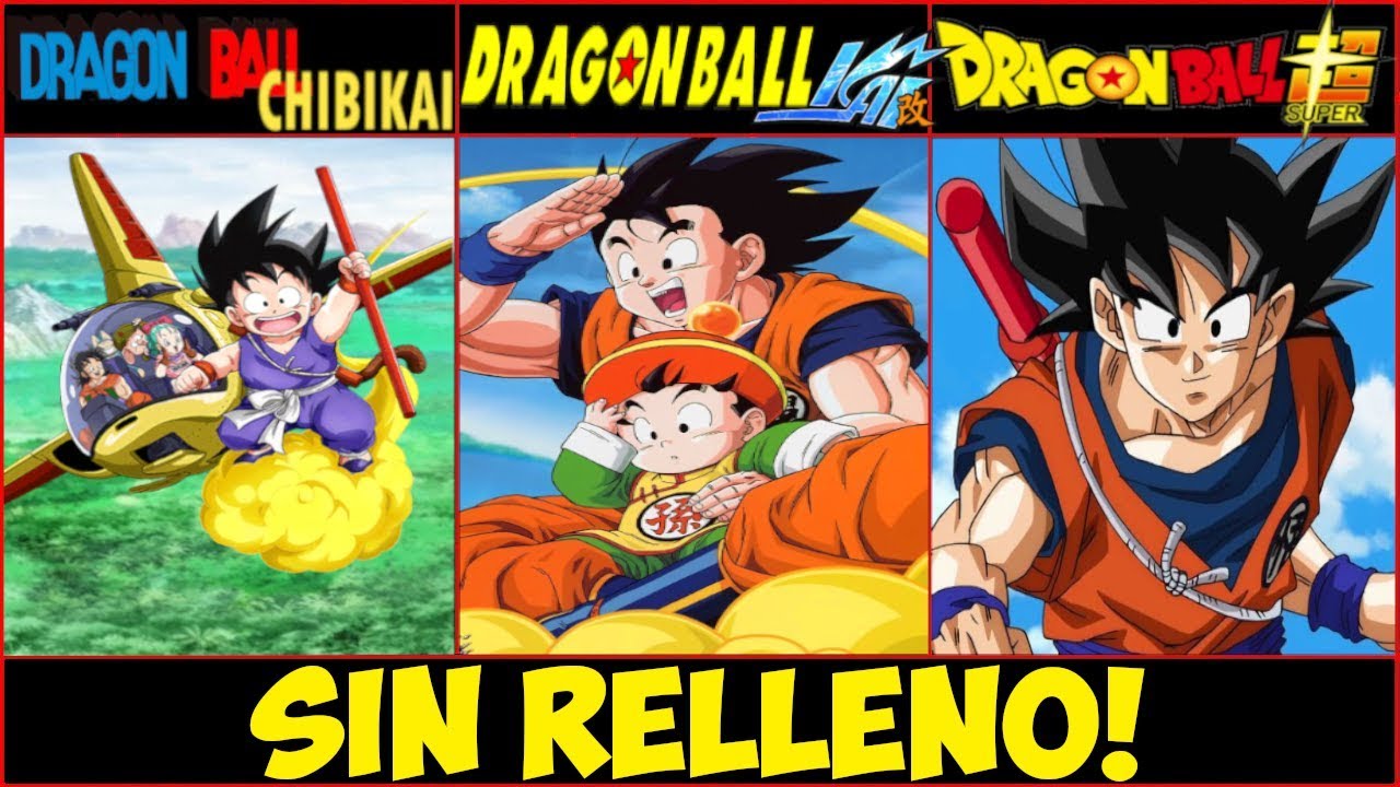 COMO VER EL ANIME DE DRAGON BALL EN MODO 100% CANON (¡mirar Comentario ...