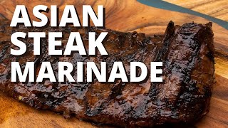 Asian Steak Marinade for Grilling [ Secret Recipe from Holy Grail BBQ ]