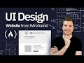UI Design Tutorial - Website From Wireframe