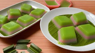 Punya Tepung Dan Santan Dibikin Kue Ini Aja, Kue Lapis Tepung Tapioka Enak Lembut Bisa Buat Jualan