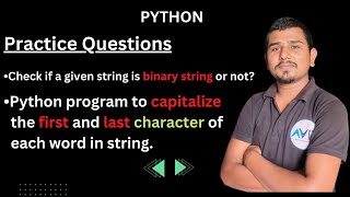 python string practice Questions in hindi|string function practice Questions #string #avitsupaul
