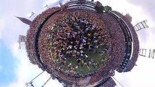 FIELD RUSH GEORGIA TECH DEFEATS #4 MIAMI