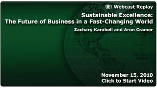 MI Forum: Sustainable Excellence: The Future of Business in a Fast-Changing World
