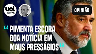 Lula fará lives semanais, diz Paulo Pimenta; 'Escora boa notícia em maus presságios', analisa Josias