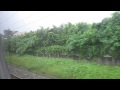 20140616@1213次 基隆発山線経由苗栗行 emu800型電聯車 區間車列車~窗景 走行音~中壢→埔心