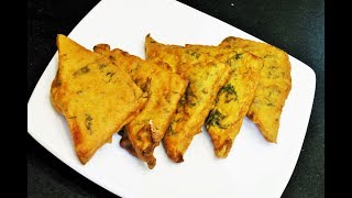ब्रेड पकोडा  | Bread Pakora Recipe | How to make Bread Pakora | MadhurasRcipe | Quick Bread Fritters