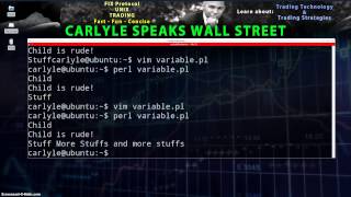 Perl tutorials: Variables, Array [Part 1]